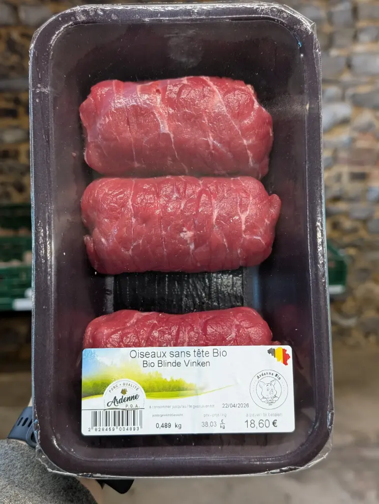 Oiseaux sans tête Bio - 3pc